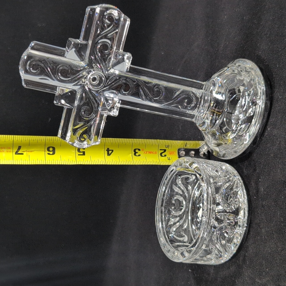 Waterford Crystal Cross Pedestal - Picture 5 of 5